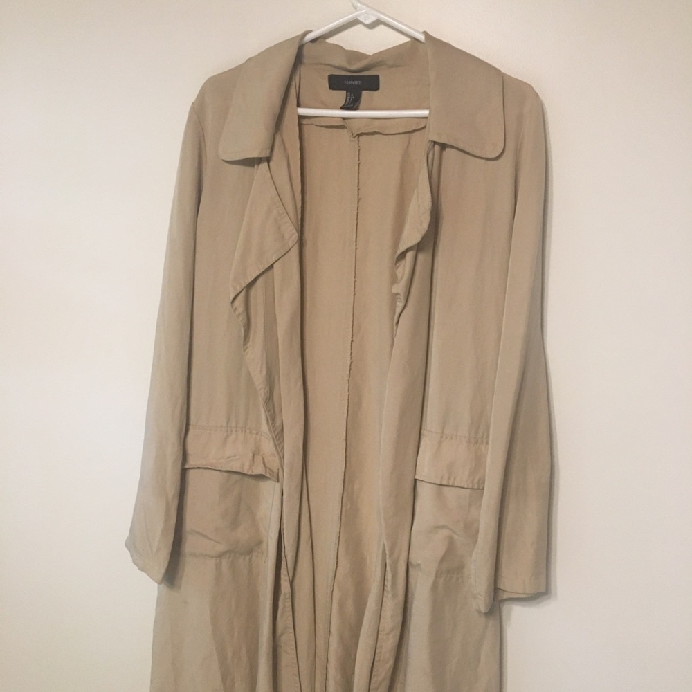 Beige Trench Coat